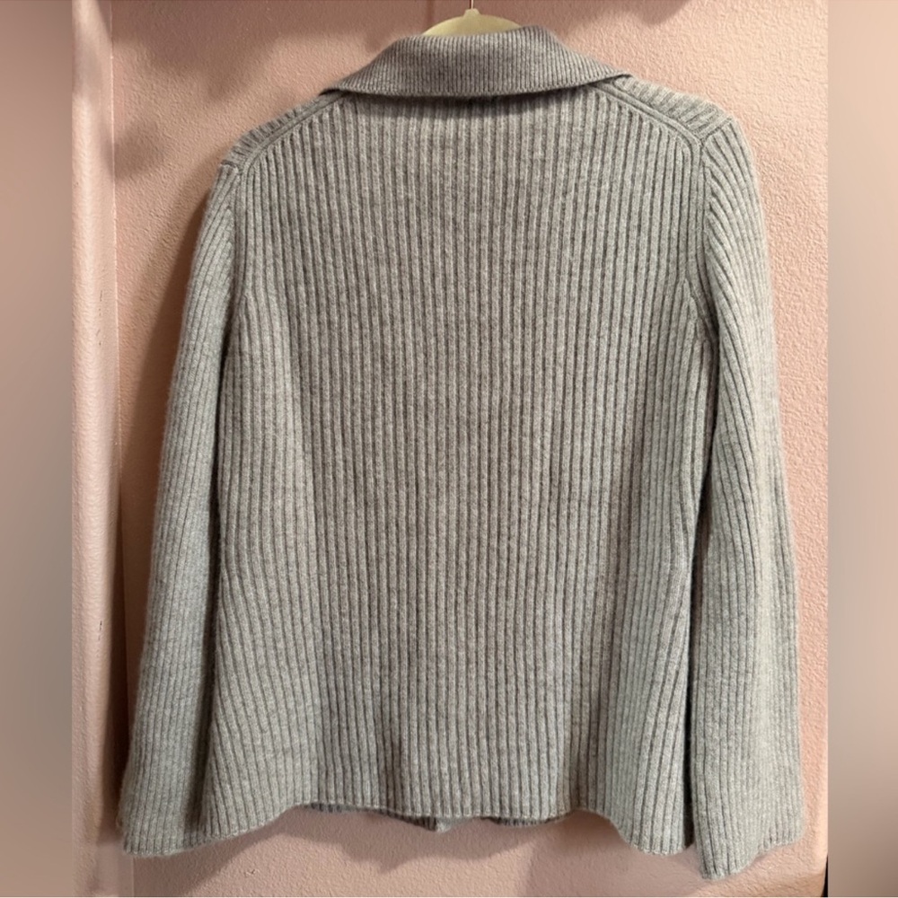 REFORMATION Taupe Shea Knit Cardigan | S - Picture 3 of 5